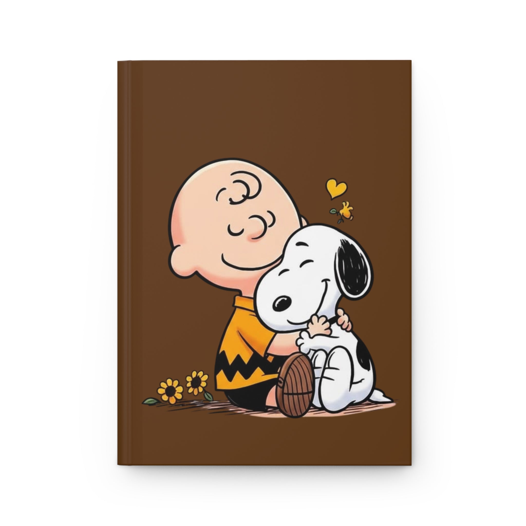 Charlie Brown & Snoopy Hardcover Journal — Cute Friendship Notebook