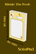 Winnie The Pooh NotePad Template