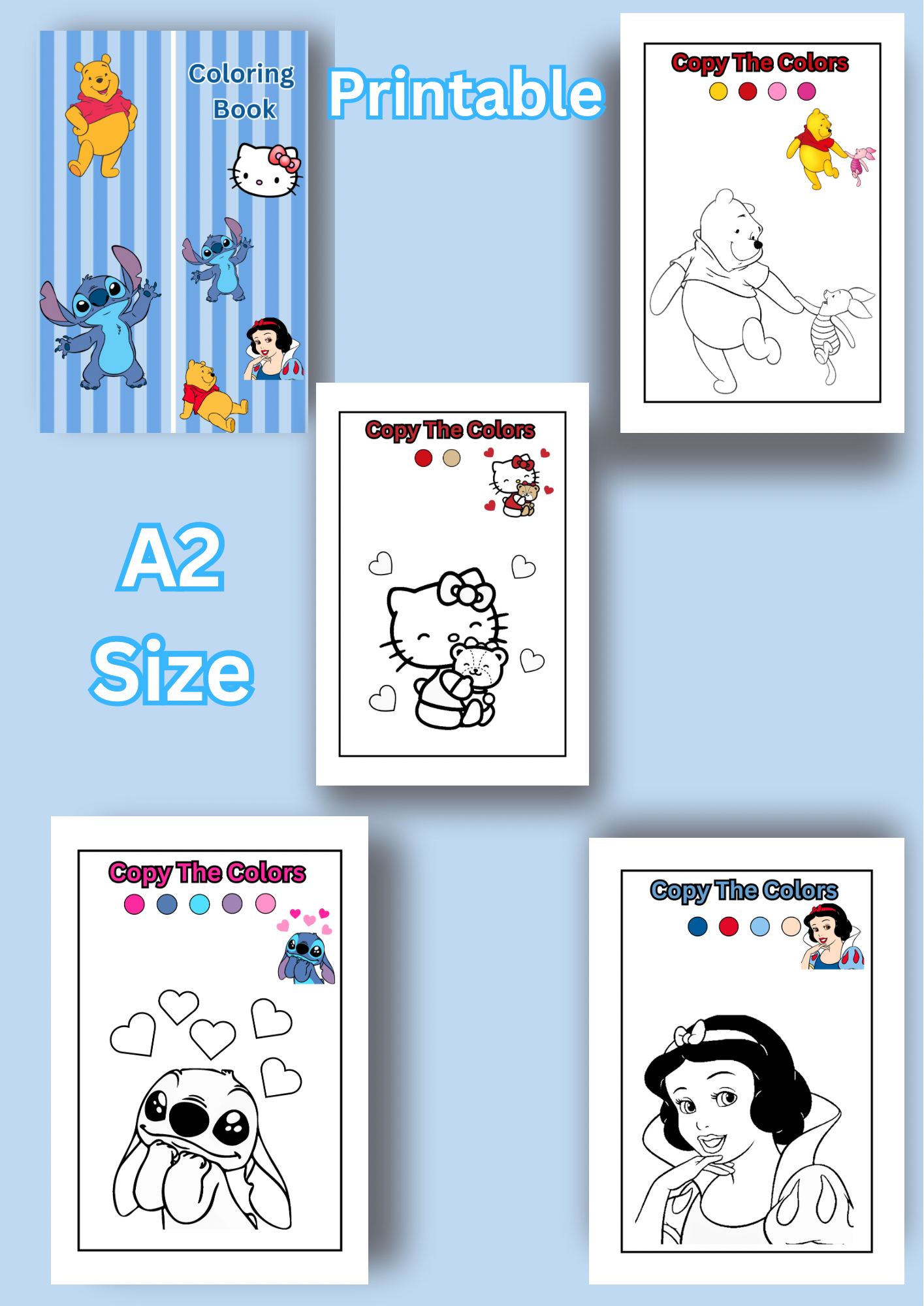 Fun Coloring Book Template